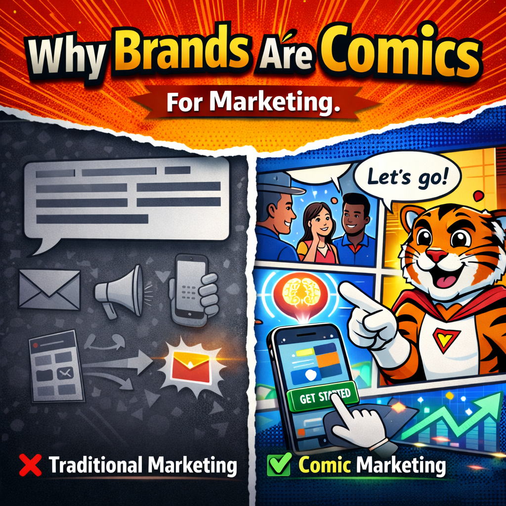 Why Brands Are Using Comics for Marketing?