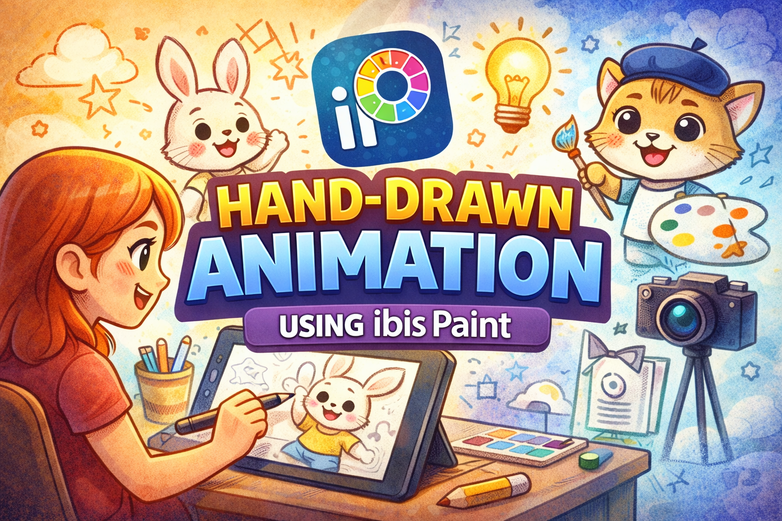 The Importance of Hand-Drawn Animation Using Ibis Paint
